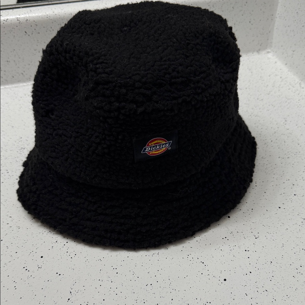 Dickies Black Fleece Bucket Hat